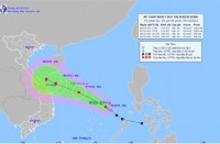 hình ảnh về áp thấp nhiệt đới ngày 06/10/2021