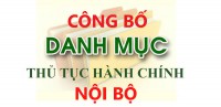 Công bố thủ tục hành chính nội bộ ban hành mới, thủ tục hành chính thay thế của các cơ quan hành chính nhà nước trong lĩnh vực Quản lý hoạt động xây dựng, Nhà ở thuộc phạm vi chức năng quản lý của Sở Xây dựng