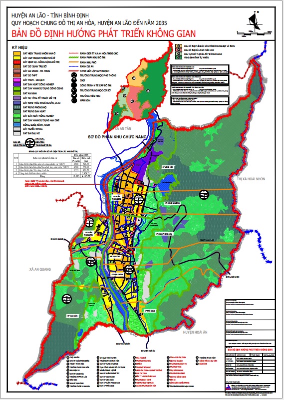 Bình Định: Phê duyệt đồ án quy hoạch chung đô thị An Hòa, huyện An Lão đến năm 2035
